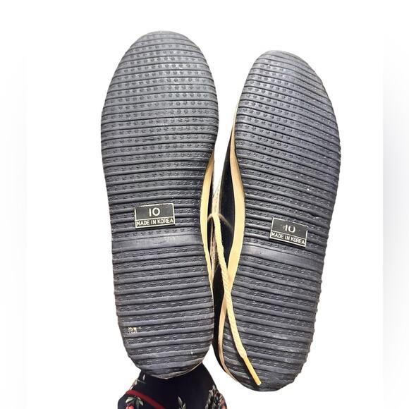 Sugar Babies Vintage Duck Boots Women’s Size 10 Black and Tan - Picture 5 of 9